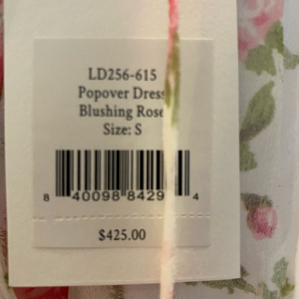 LoveShackFancy Popover Dress/Blushing Rose - Picture 4 of 4